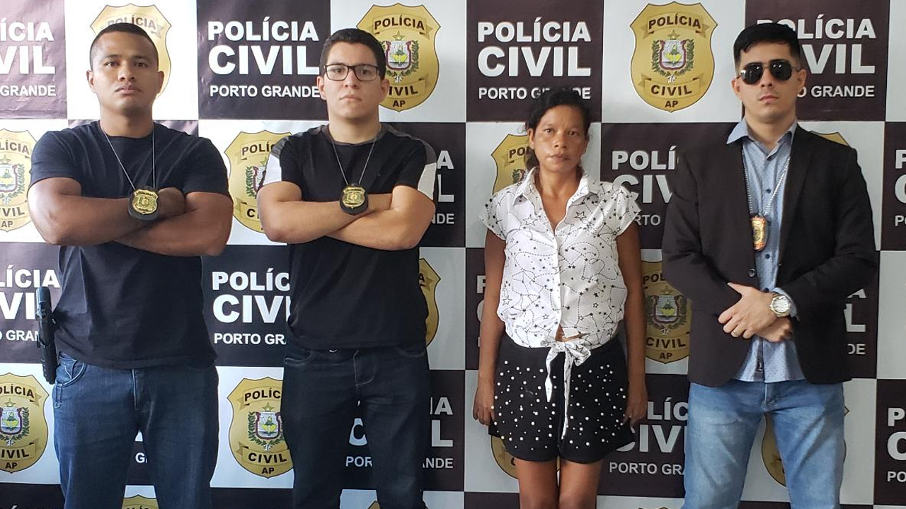 EM PORTO GRANDE, POLÍCIA CIVIL PRENDE MULHER QUE UTILIZOU CONTAS BANCÁRIAS DE TERCEIROS PARA OBTER DINHEIRO